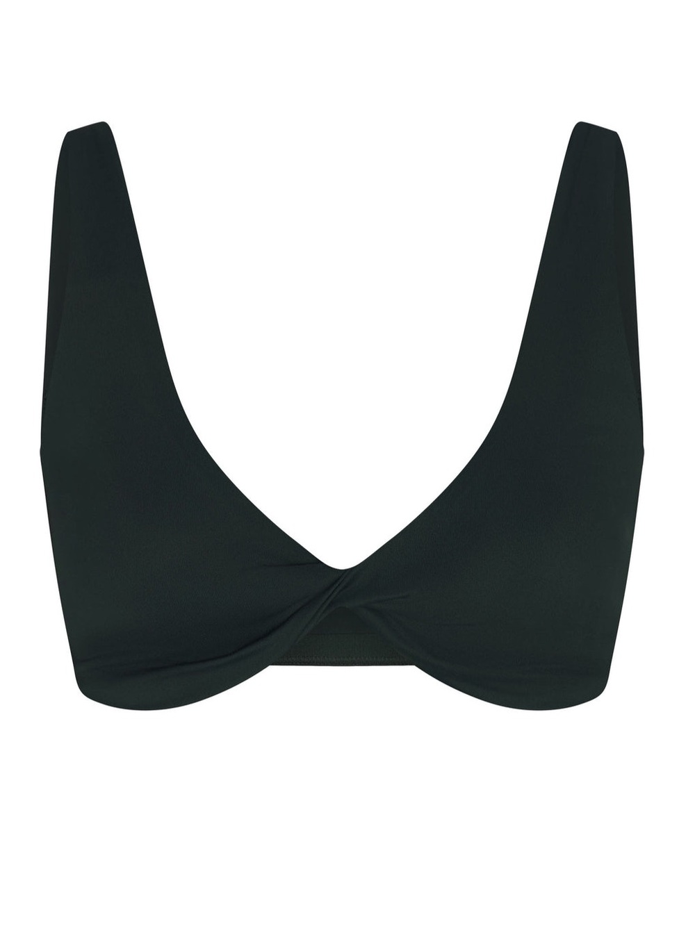 NikeSKIMS NWT Matte Twist Front Bra - Dark Teal - Picture 5 of 5